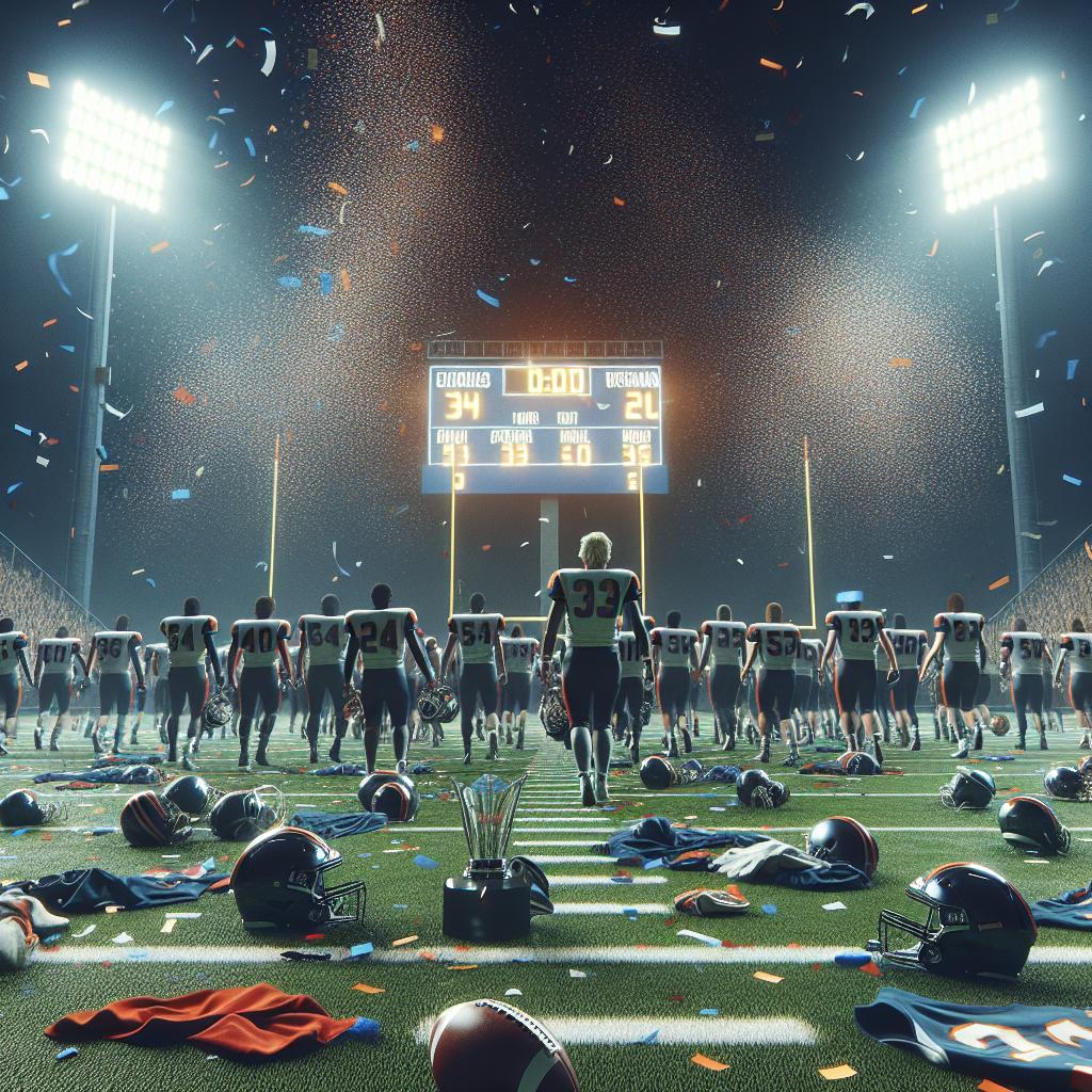 Victory Celebration Scene