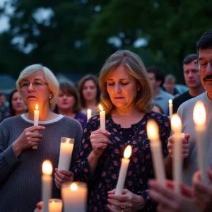 Vigil for MyAngel Walker in Clinton SC