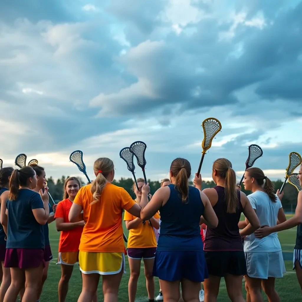 Howard University women's lacrosse team showing resilience