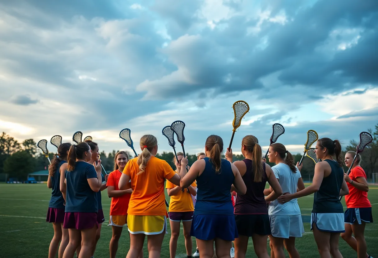 Howard University women's lacrosse team showing resilience