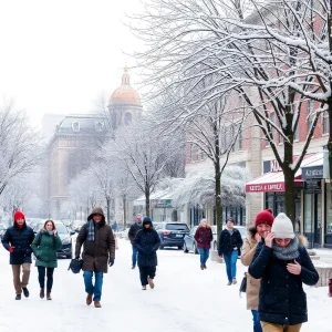 Winter Weather in Columbia