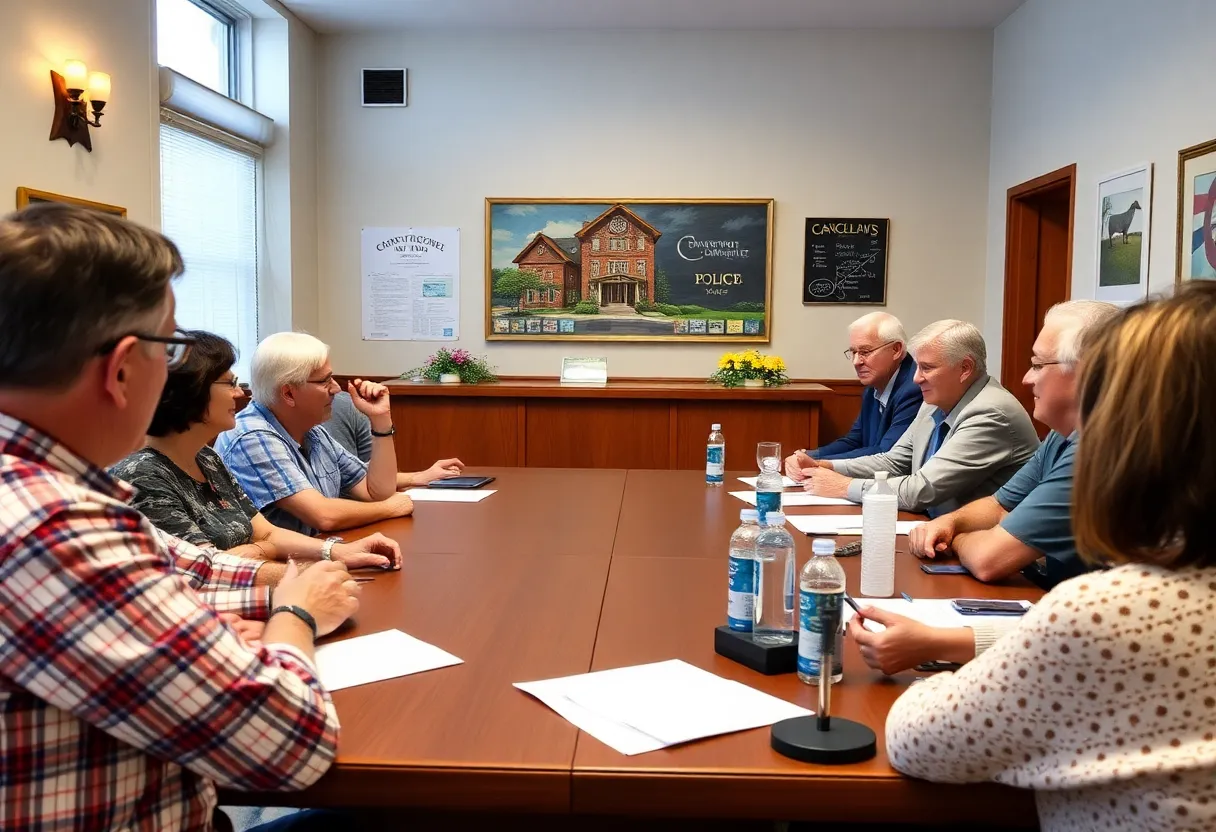 Ware Shoals town council discussing community developments