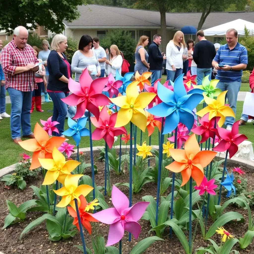 Community event for Child Abuse Prevention Month in Laurens County