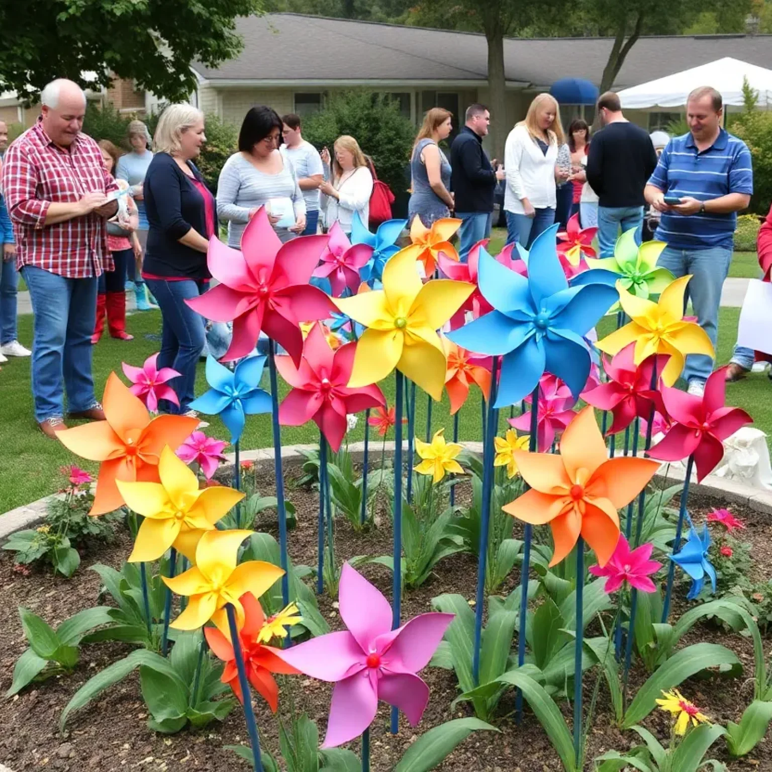 Community event for Child Abuse Prevention Month in Laurens County