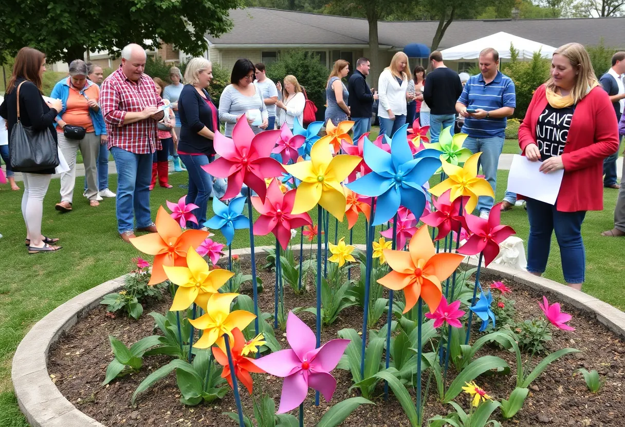 Community event for Child Abuse Prevention Month in Laurens County