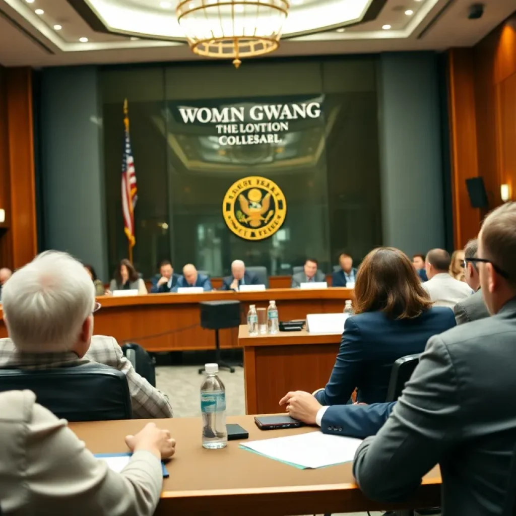 City council members discussing city matters