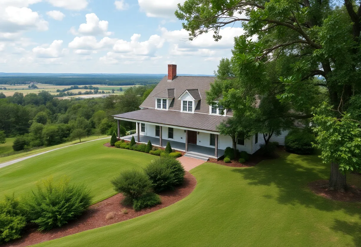 Historic five-bedroom farmhouse in Newberry, South Carolina
