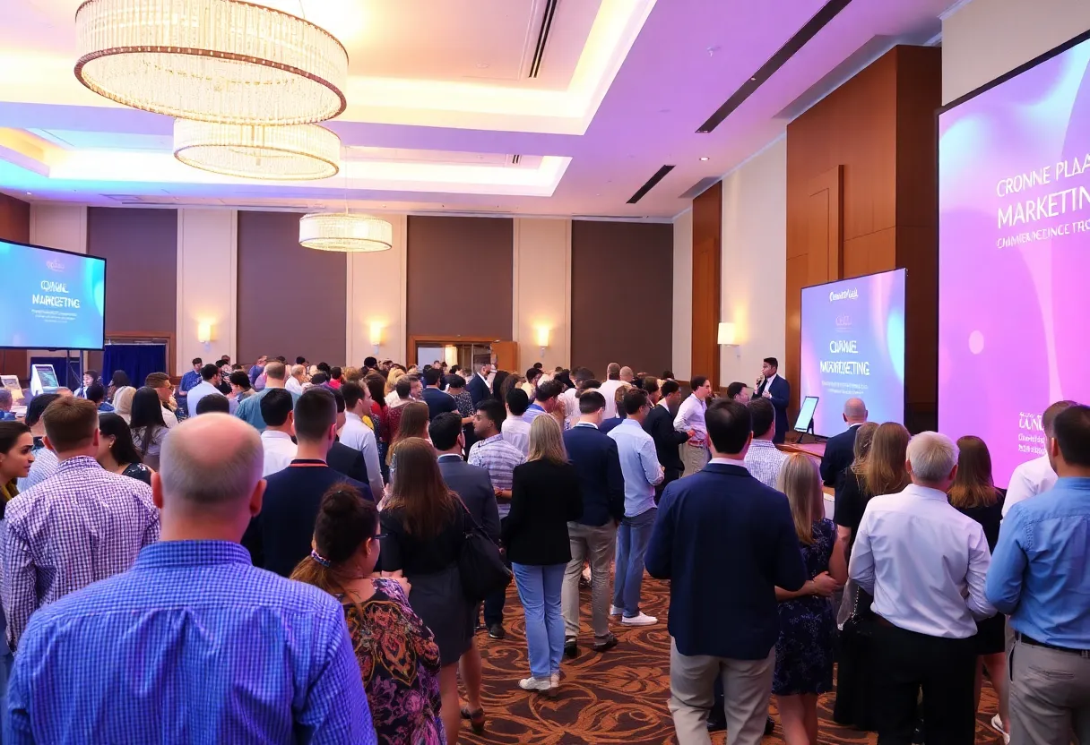 Attendees networking at SEOST Digital Marketing Conference 2025