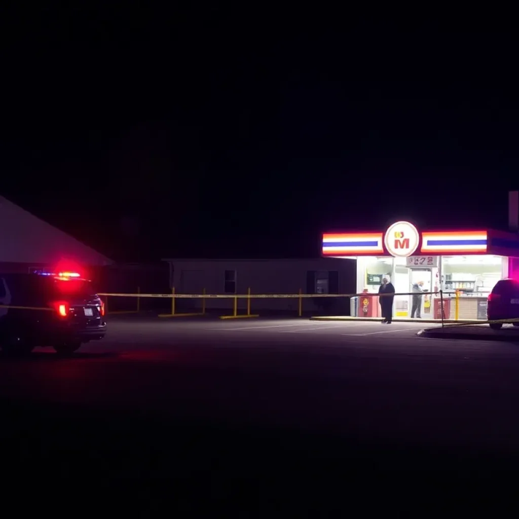 Police responding to a shooting incident at Enoree Mart