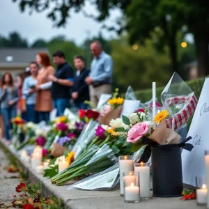 Memorial for Greenville Shooting Victim