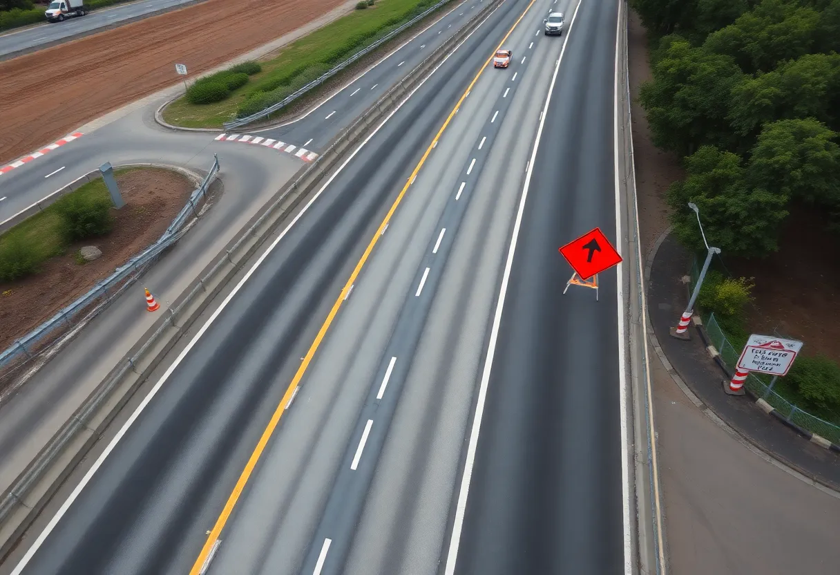 Traffic changes during Newberry County bridge repairs on I-26