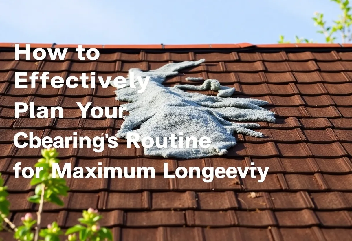 How to Effectively Plan Your Roof’s Spring Cleaning Routine for Maximum Longevity