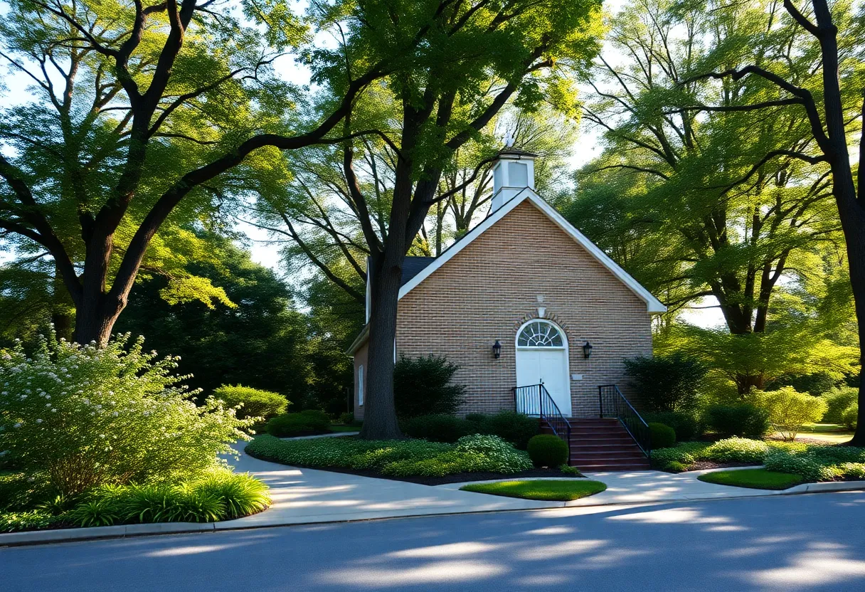 Memorial service at Rock Presbyterian Church
