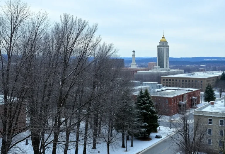 Winter Weather in Columbia