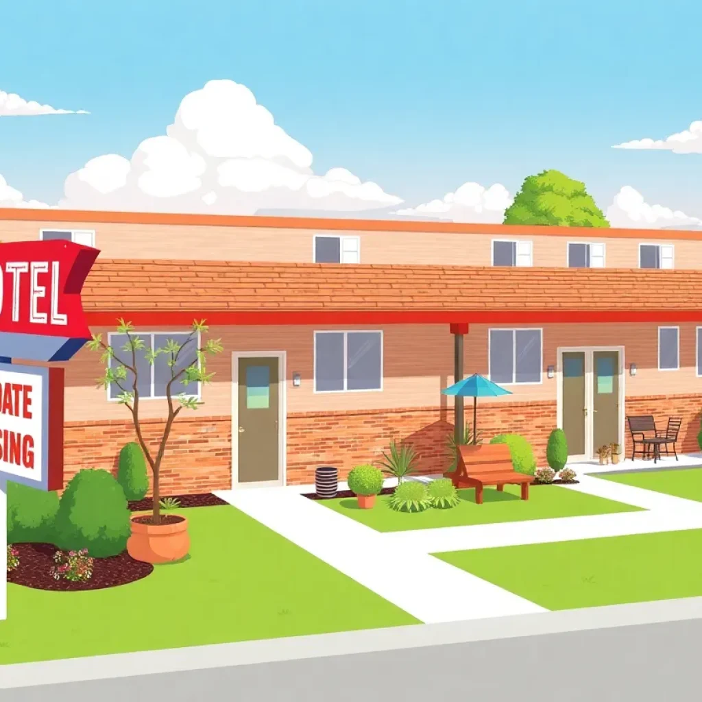 Renovated motel turned into affordable housing options
