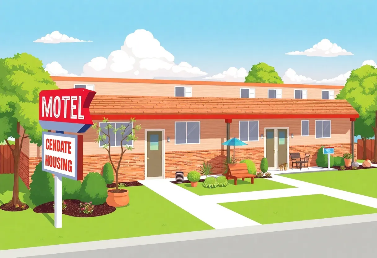 Renovated motel turned into affordable housing options
