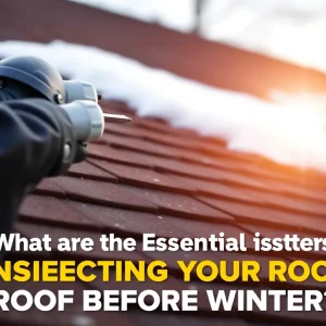What Are the Essential Steps for Inspecting Your Roof Before Winter?