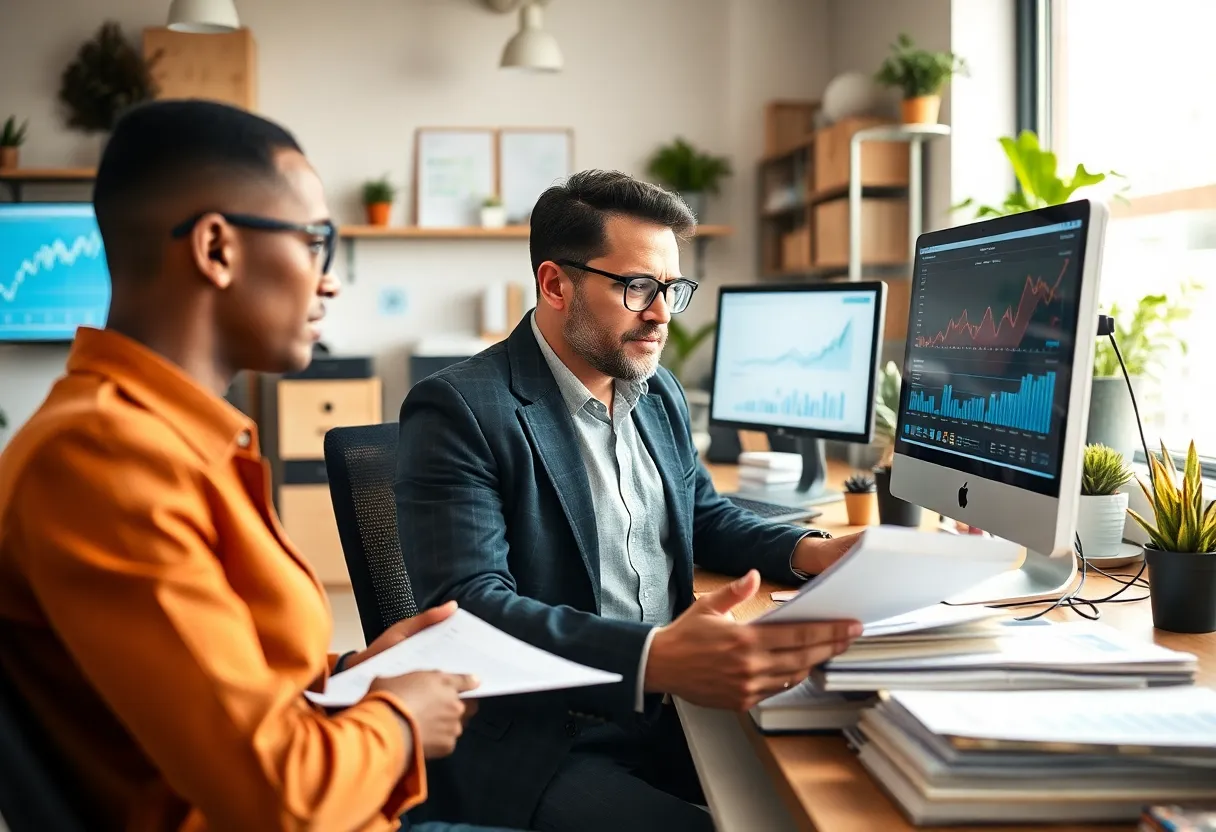 Small Business Owner in Action