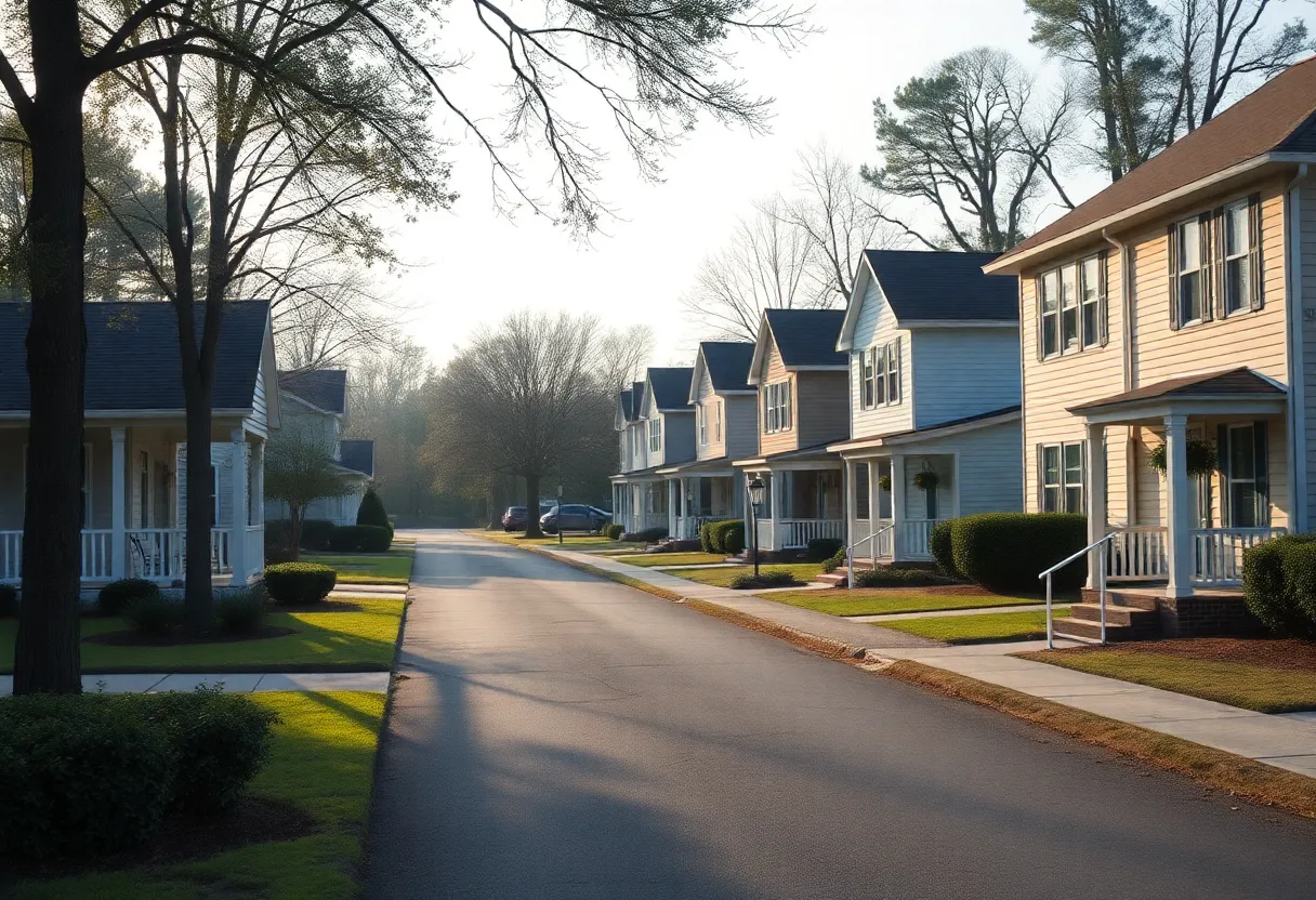 South Carolina Earthquake Scene