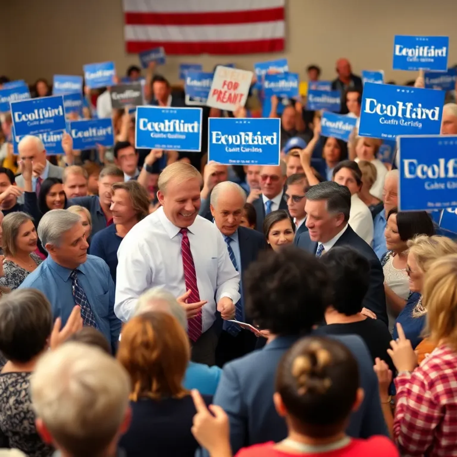 Campaign rally in South Carolina for the 2028 Democratic presidential nomination