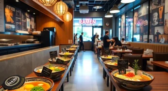 JINYA Ramen Bar Opens Second Location in Charleston, SC