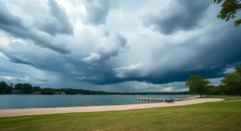 Lightning Strike Injures 20 People at Lake Murray Public Park