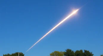 Bright Fireball Lights Up North Carolina Sky