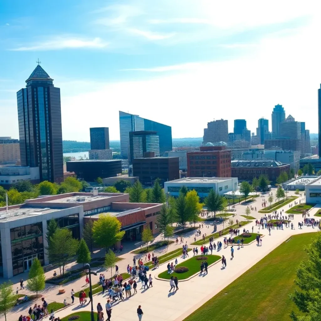 Raleigh North Carolina Cityscape