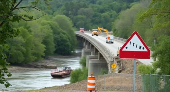 Laurens County SC 101 Bridge Closure for Repairs