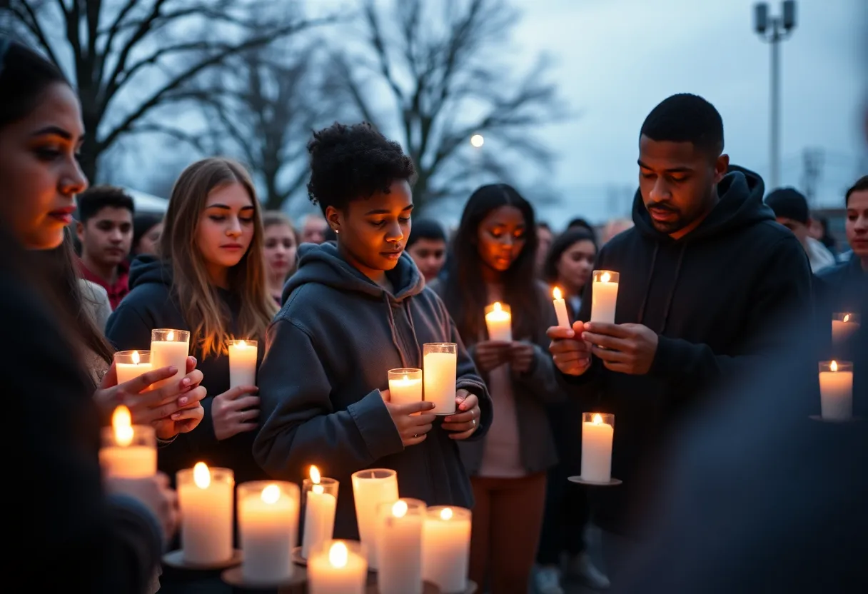 Vigil for local teens in Clinton SC
