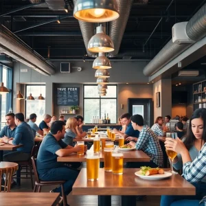 Bohemian Bull Restaurant Interior