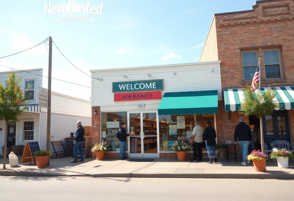 Exterior of a new business establishment in Clinton SC