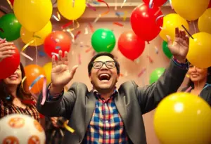 Excitement and celebration surrounding lottery winnings in South Carolina