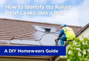 How to Identify and Repair Roof Leaks like a Pro: A DIY Homeowner's Guide
