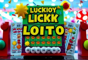 A collection of various lottery tickets symbolizing winning and excitement