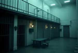 Death chamber at Broad River Correctional Institution