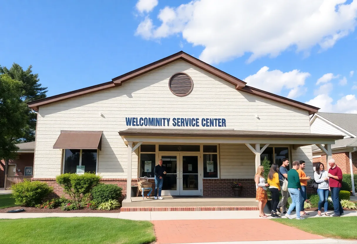 Community service building located at 513 North Broad St, Clinton SC