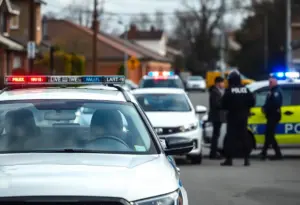 Police officers engaging in law enforcement activities in Laurens County