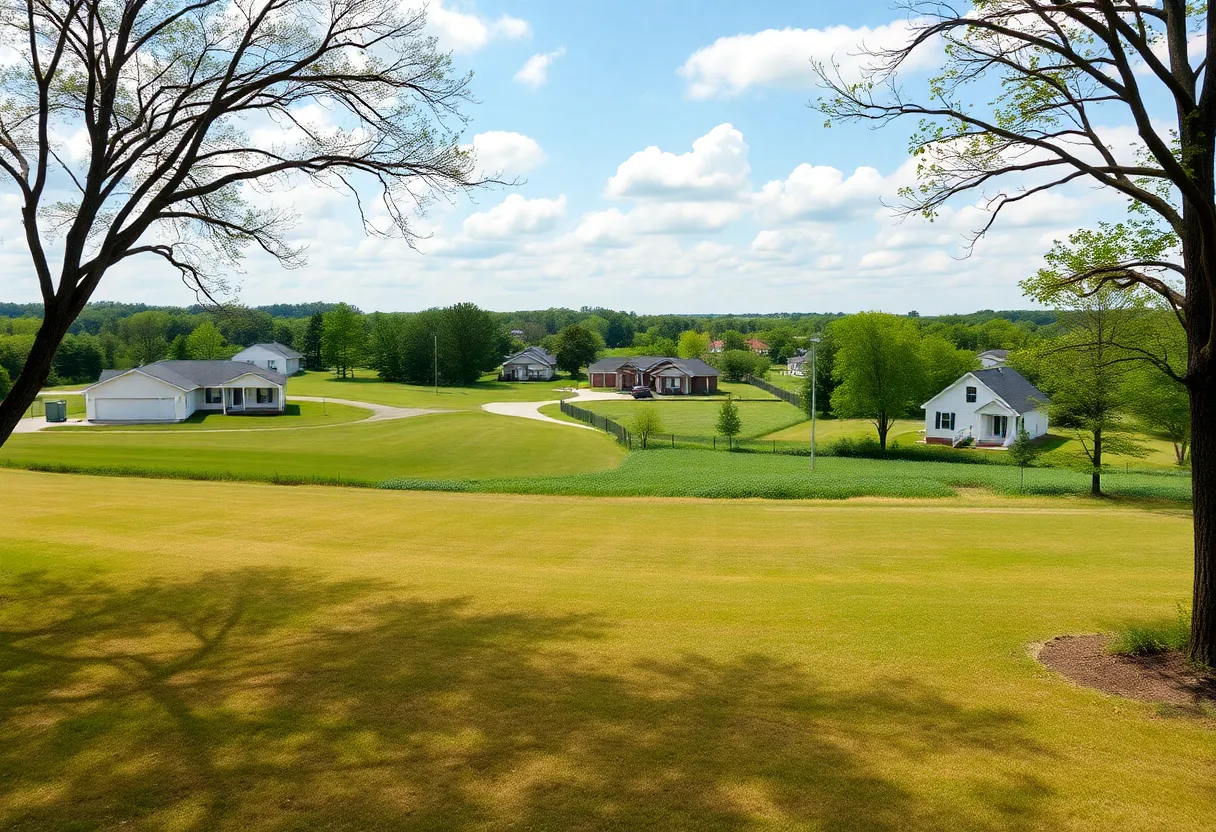 Open space residential development in Laurens County