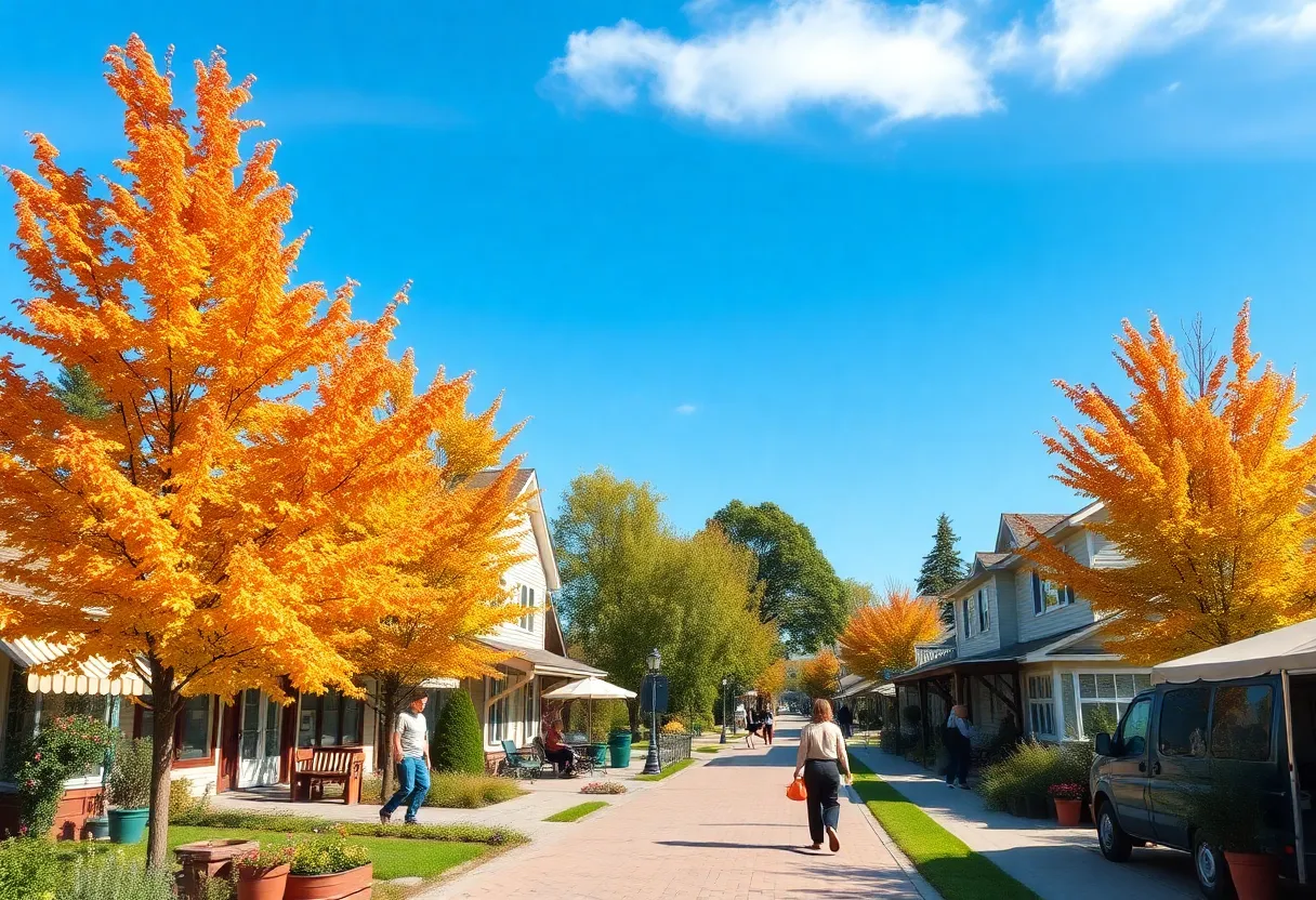 Residents enjoying a sunny day in Clinton, SC