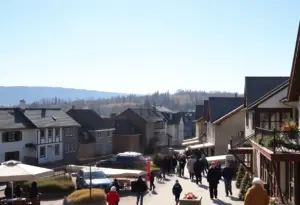 Clear sunny skies over Clinton, SC on New Year’s Day