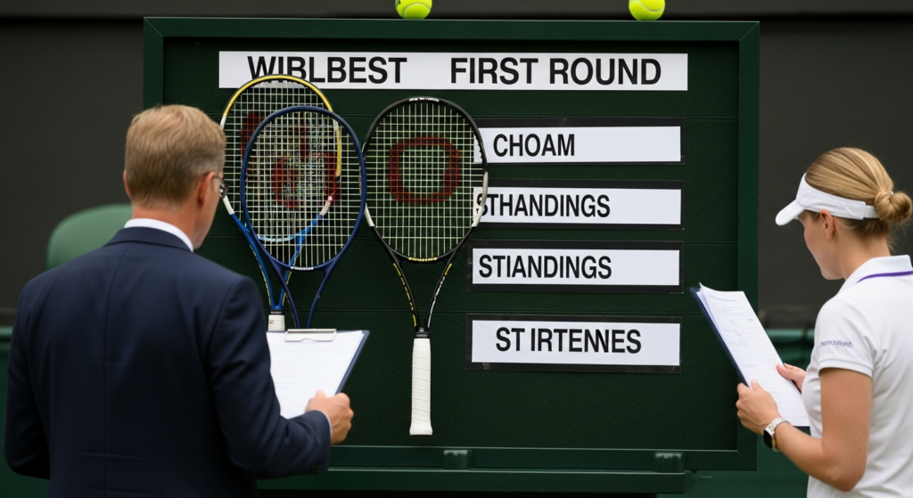 Wimbledon’s First Round Features Top Tennis Talent