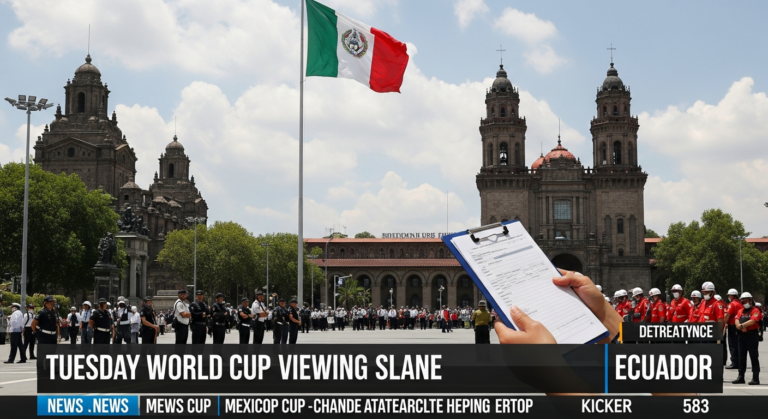 World Cup Viewing Options for Tuesday Night: Mexico vs. Ecuador