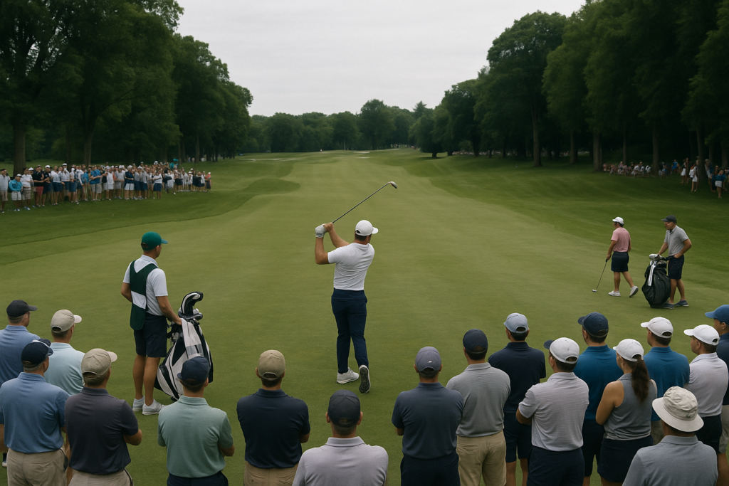 Wyndham Clark Faces Tough Field at Travelers Championship in Clinton