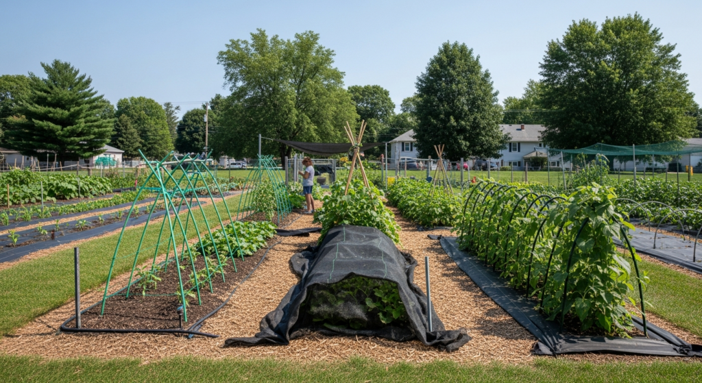 Clinton Gardeners Adapt Routines to Combat Summer Heat and Plant Stress