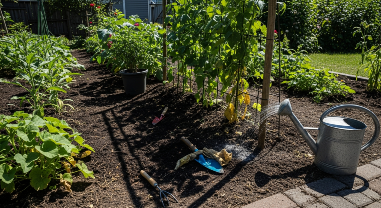 Clinton Gardeners Adapt Watering Strategies Amid Summer Heat