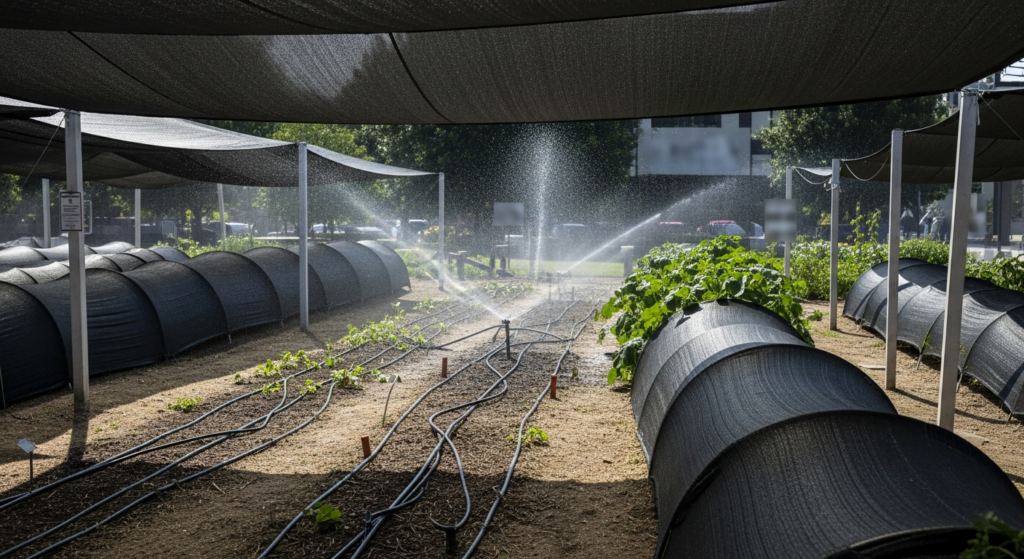 Clinton Gardeners Adapt to Summer Heat with Strategic Watering and Shade