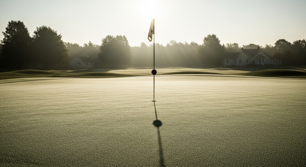 Clinton Golf Enthusiasts Track Course Conditions During The Open Championship