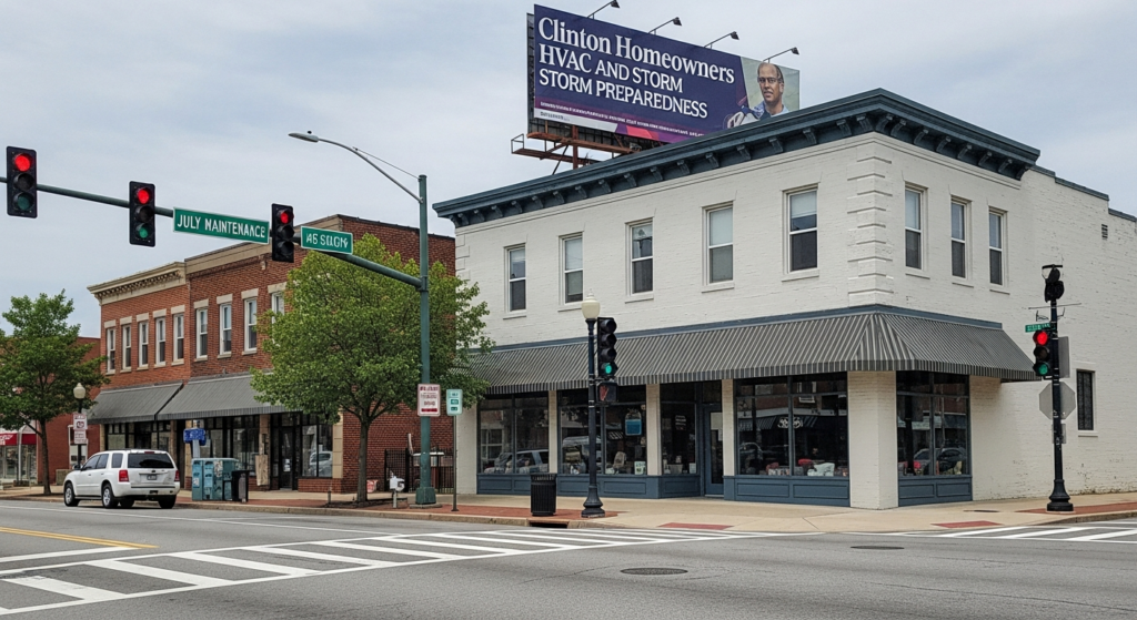 Clinton Homeowners Focus on HVAC, Storm Preparedness for July Maintenance