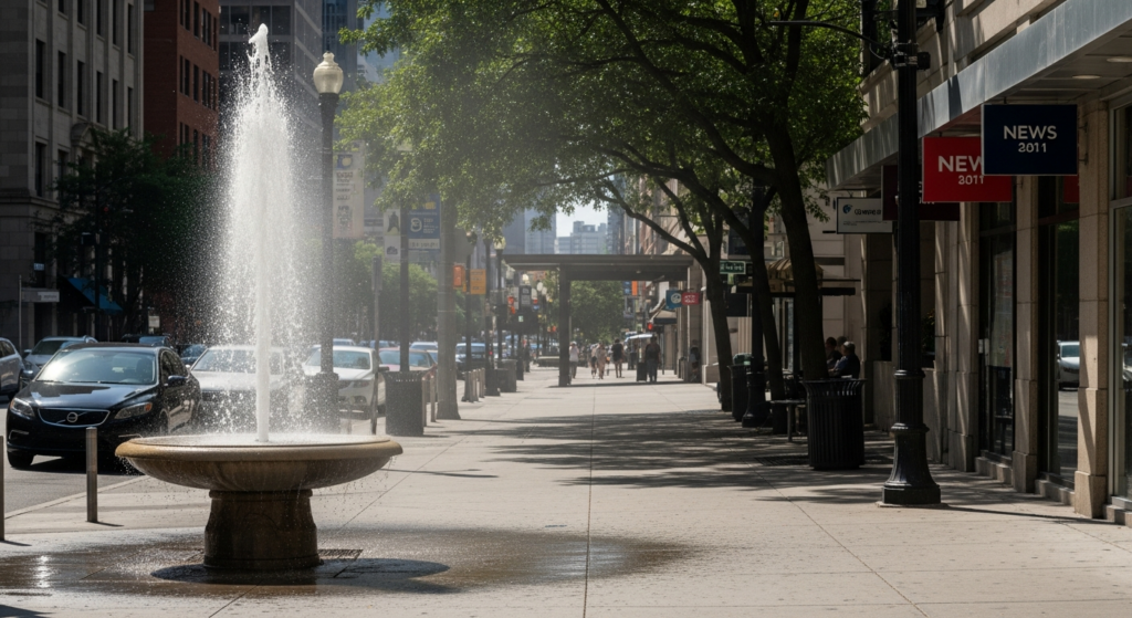 Clinton Navigates Public Health Risks Amid Widespread Summer Heat Wave